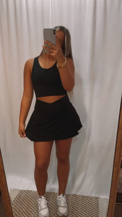 Ally Athletic Skort - BLACK