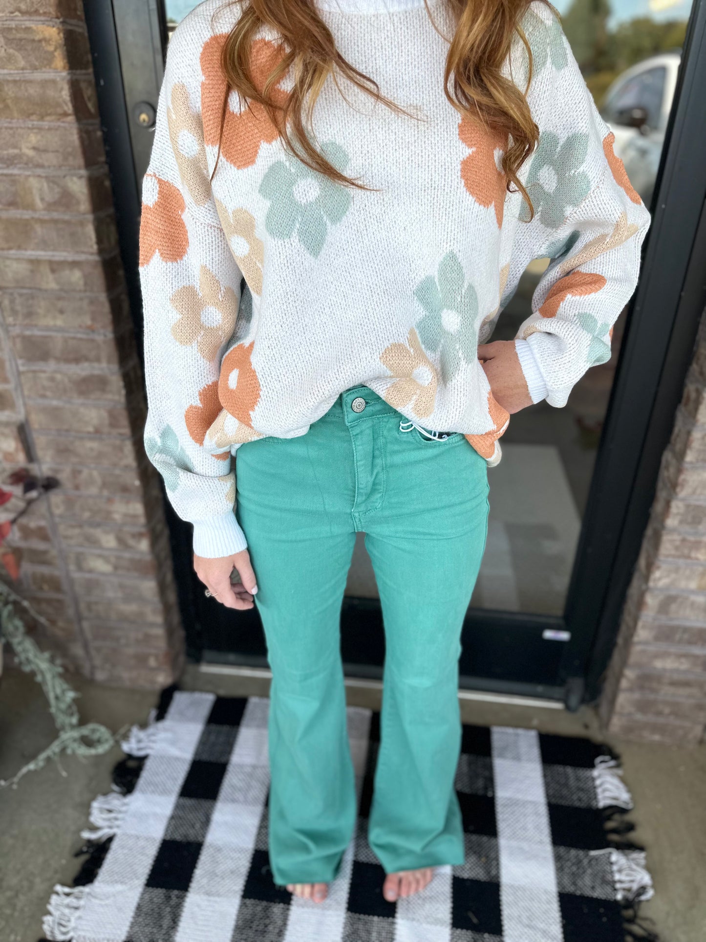 Daisy Muted Sweater