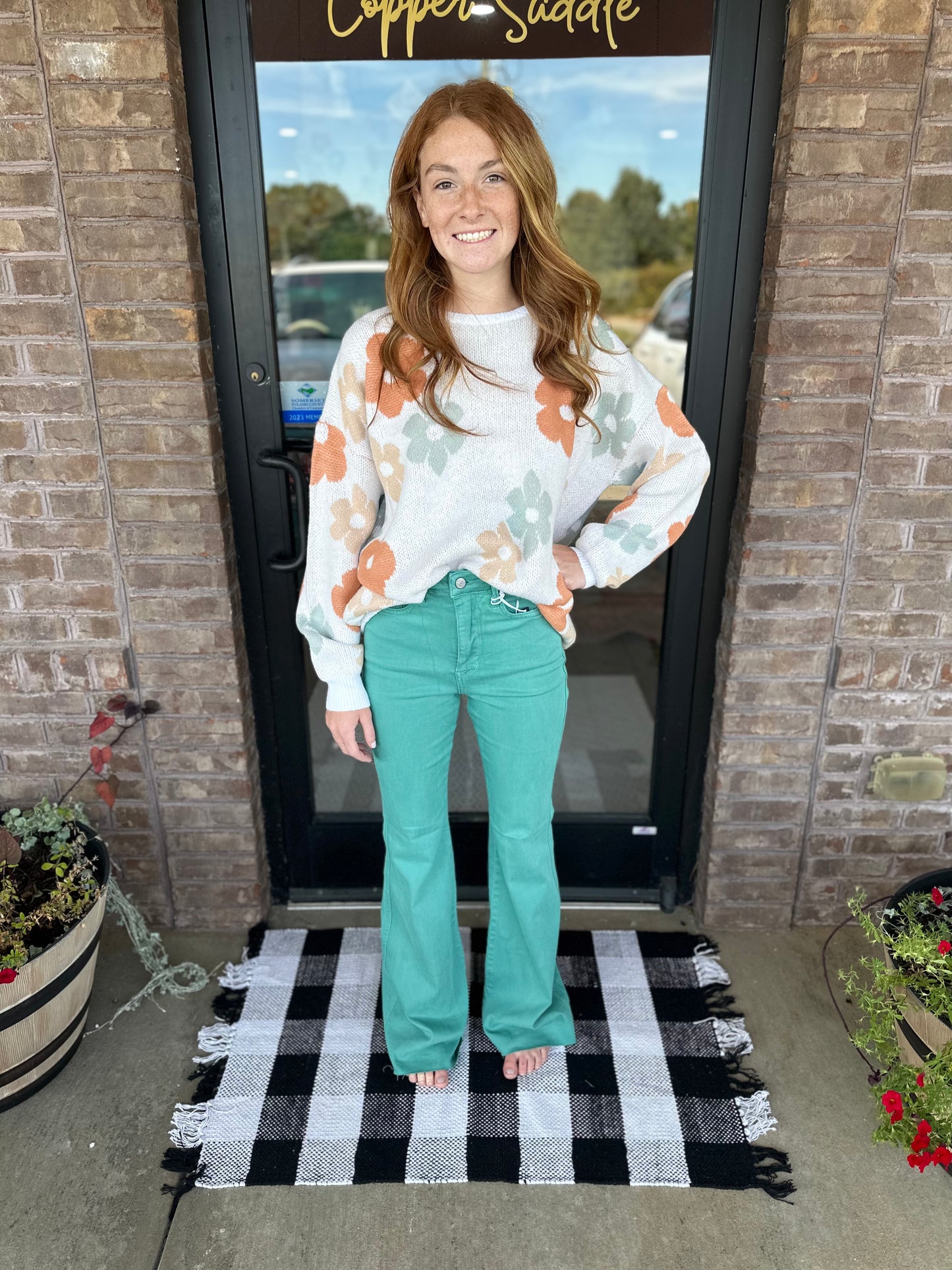 Daisy Muted Sweater