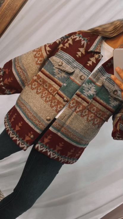 Chelsea Aztec Shacket