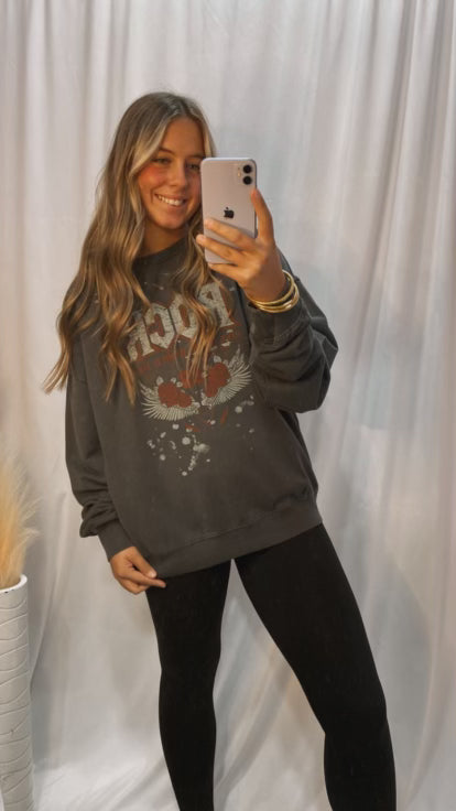Rock Vintage World Tour Sweatshirt