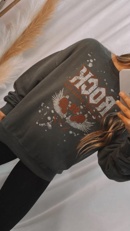 Rock Vintage World Tour Sweatshirt