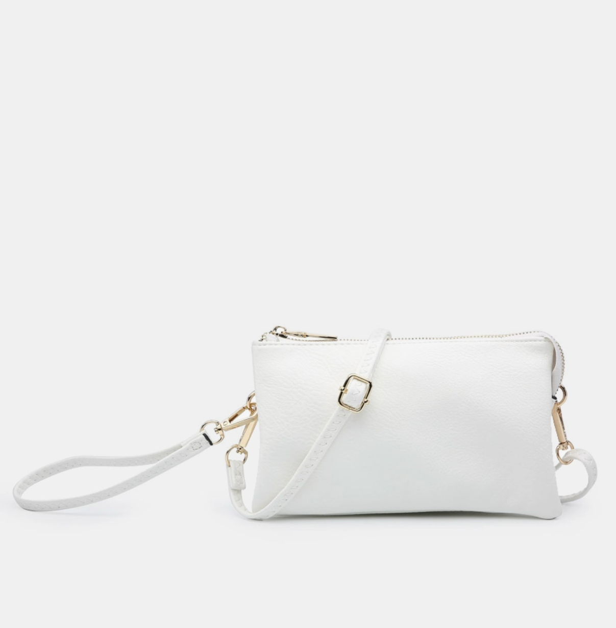 Riley Crossbody / Wristlet - White
