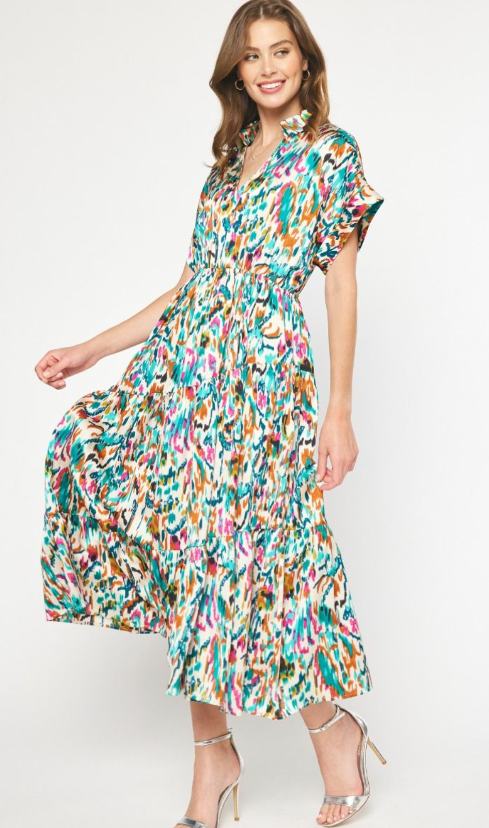Alex Printed Maxi Dress