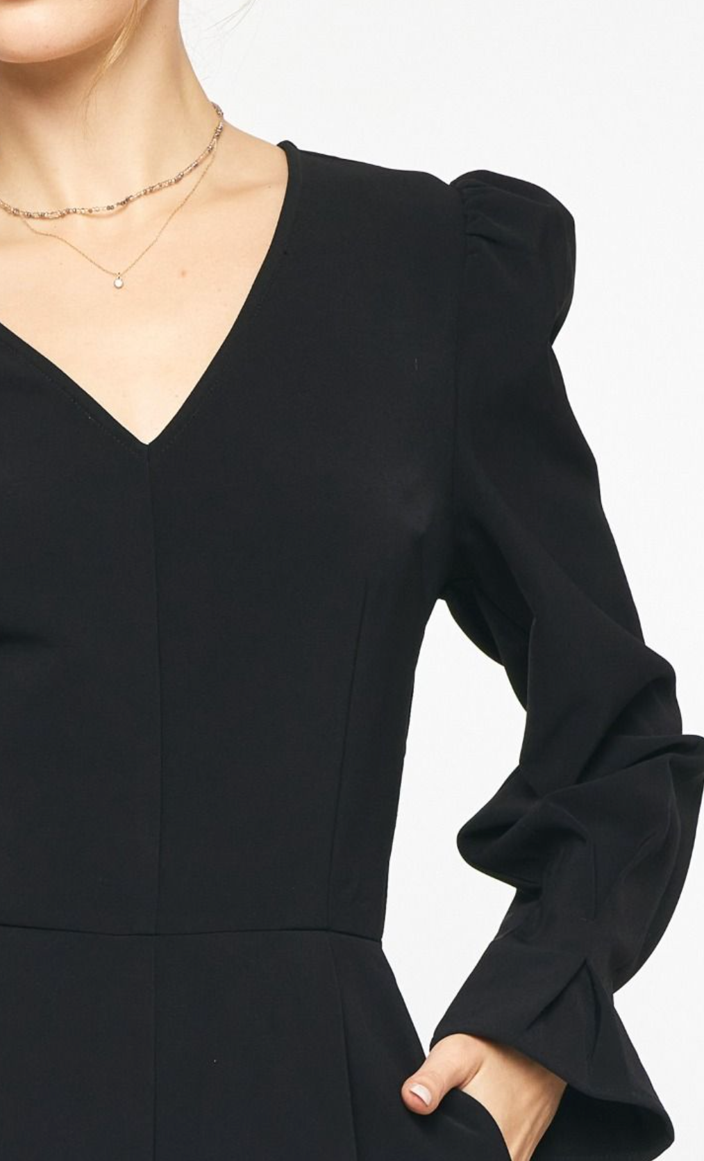 Bestey Black Romper