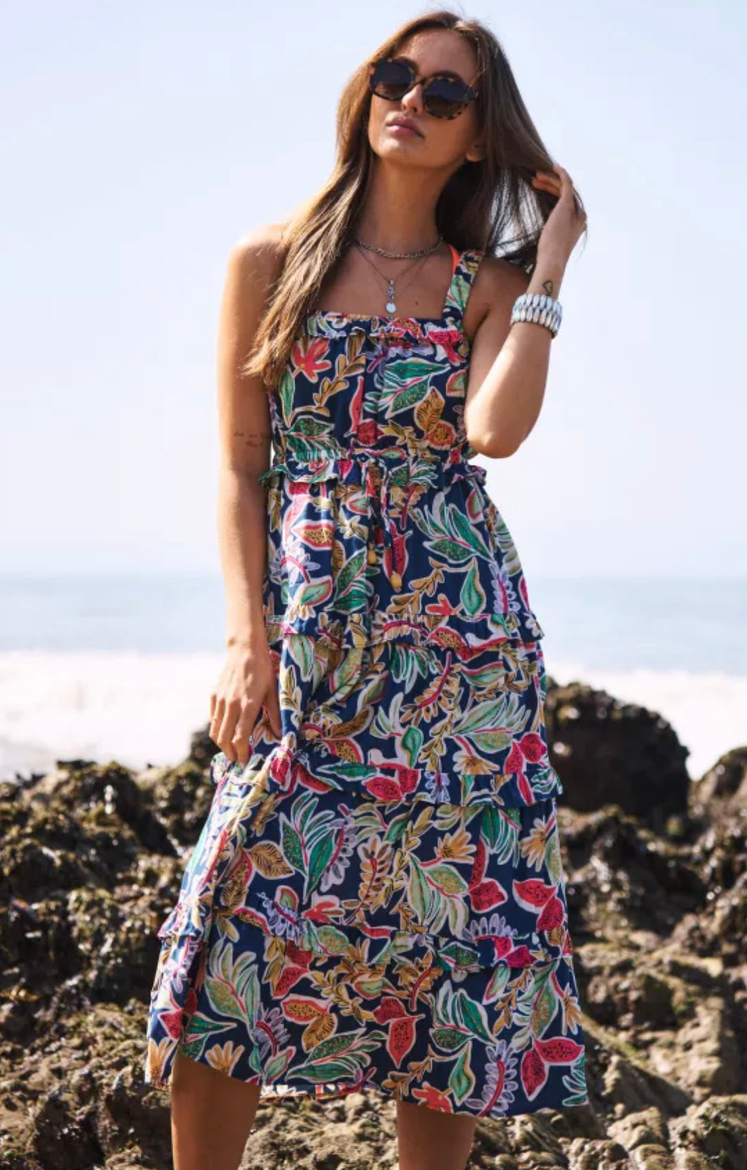 Catch You Later Midi Dress
