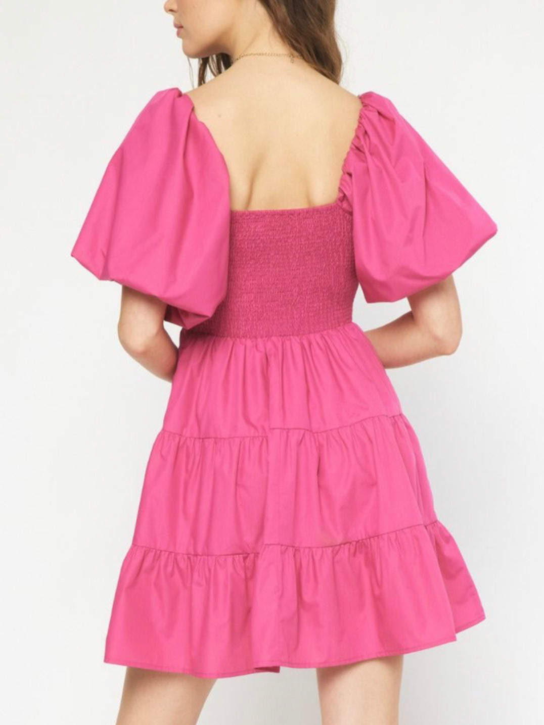 If I Know Me Puff Sleeve Dress