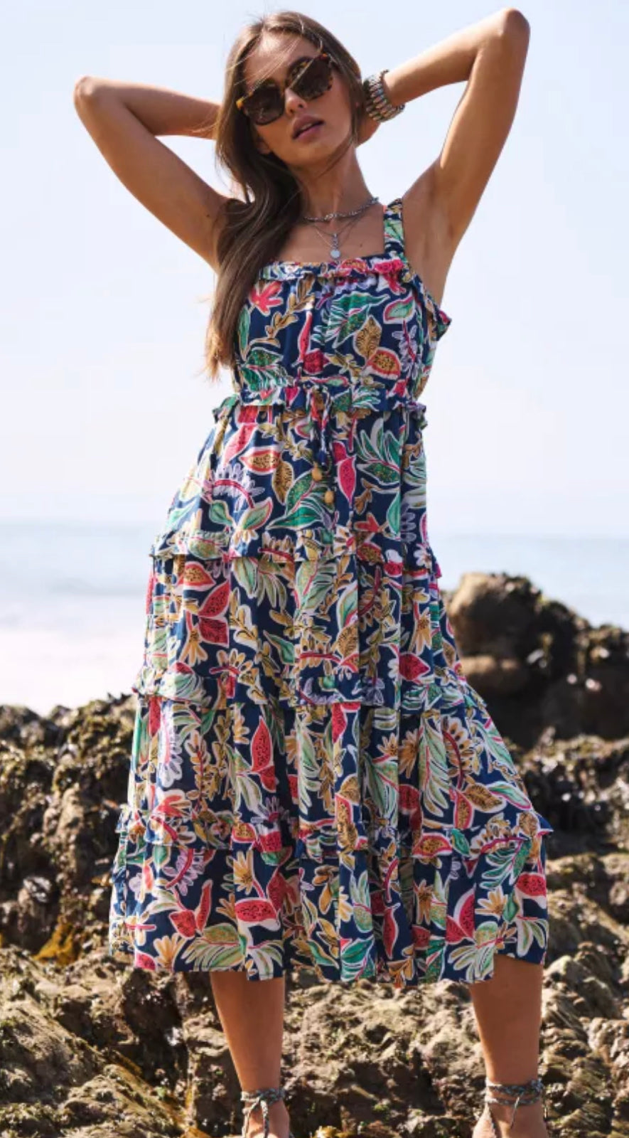 Catch You Later Midi Dress