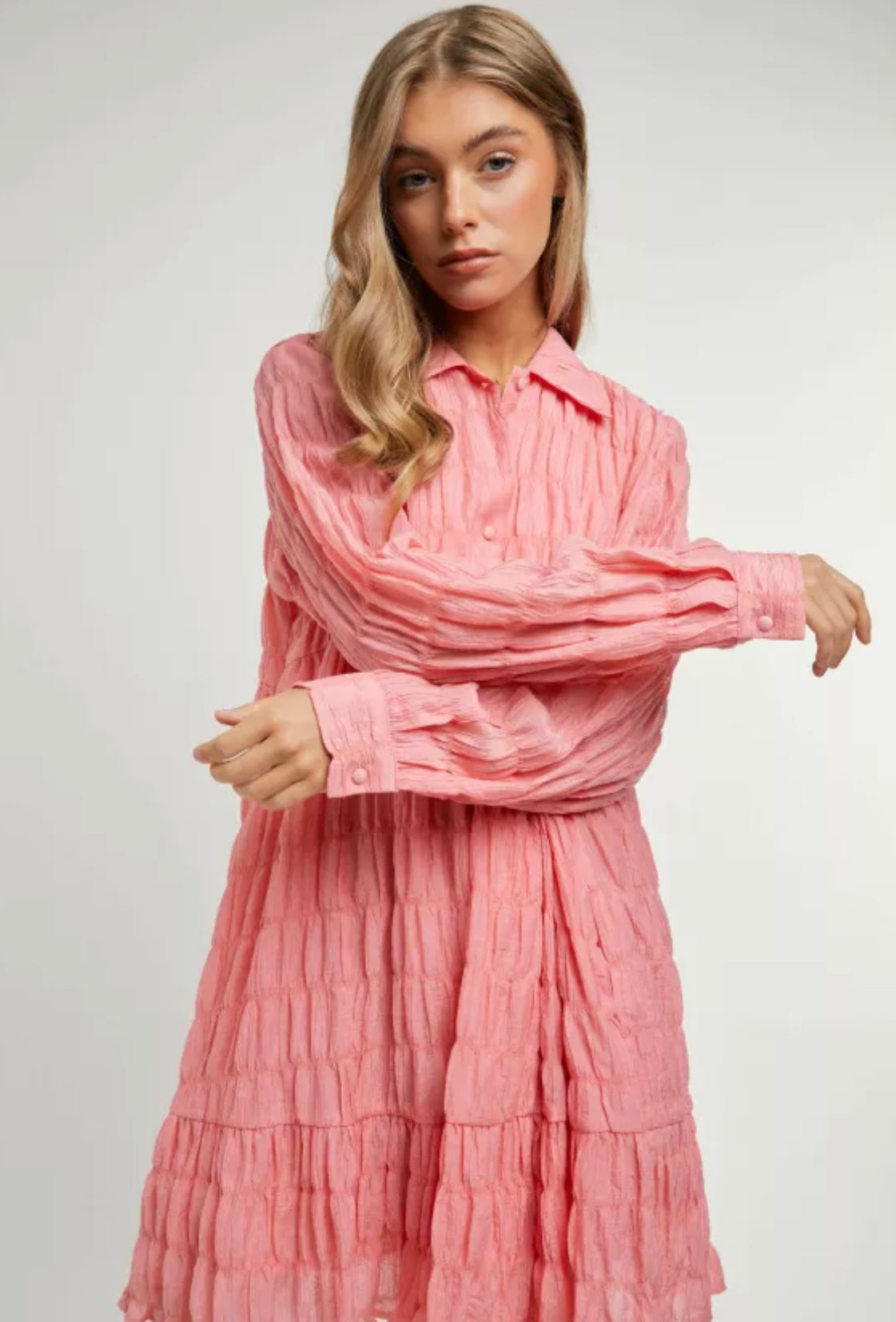 Thought You Should Know Textured Dress