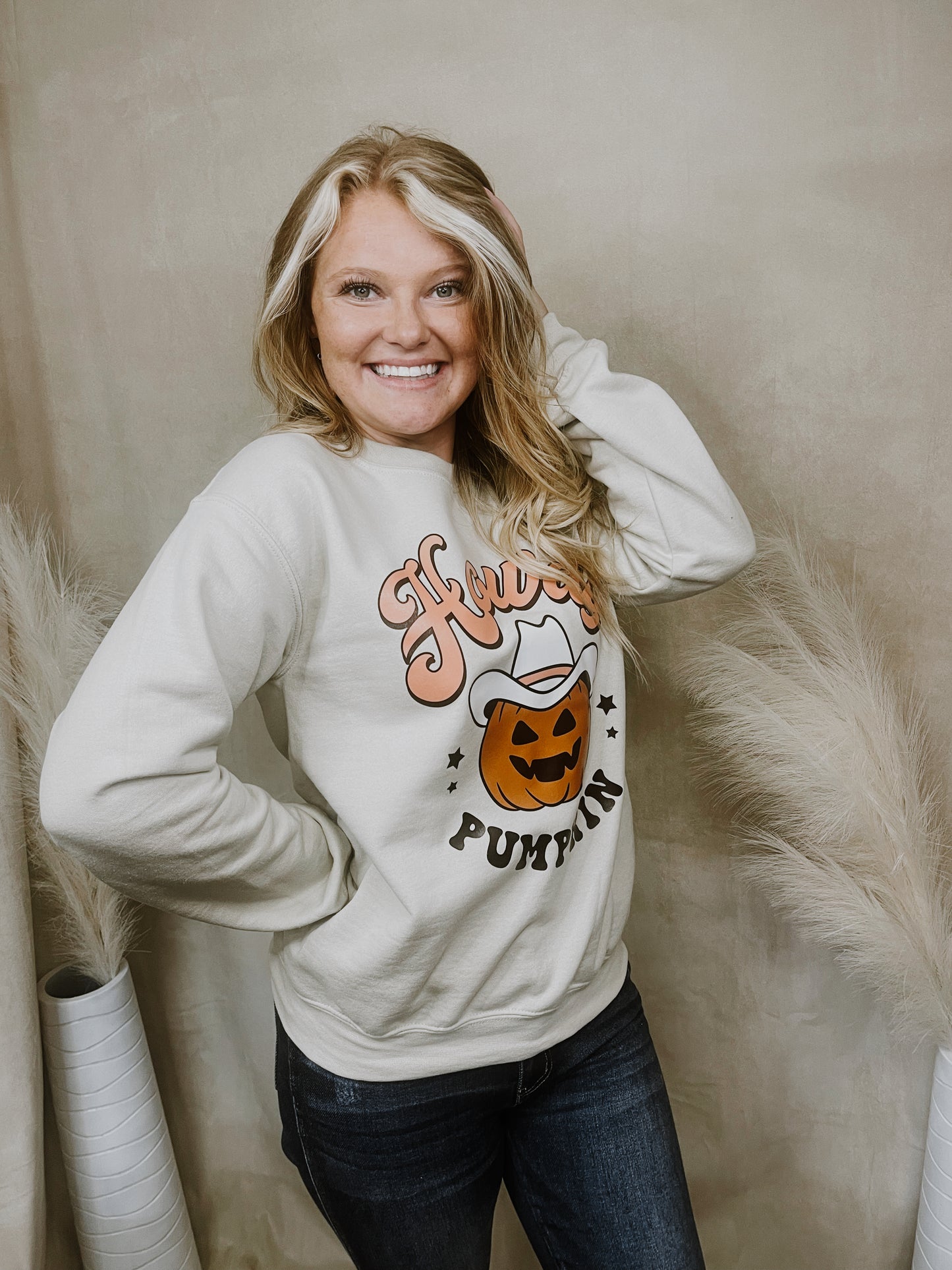 Howdy Pumpkin Crewneck
