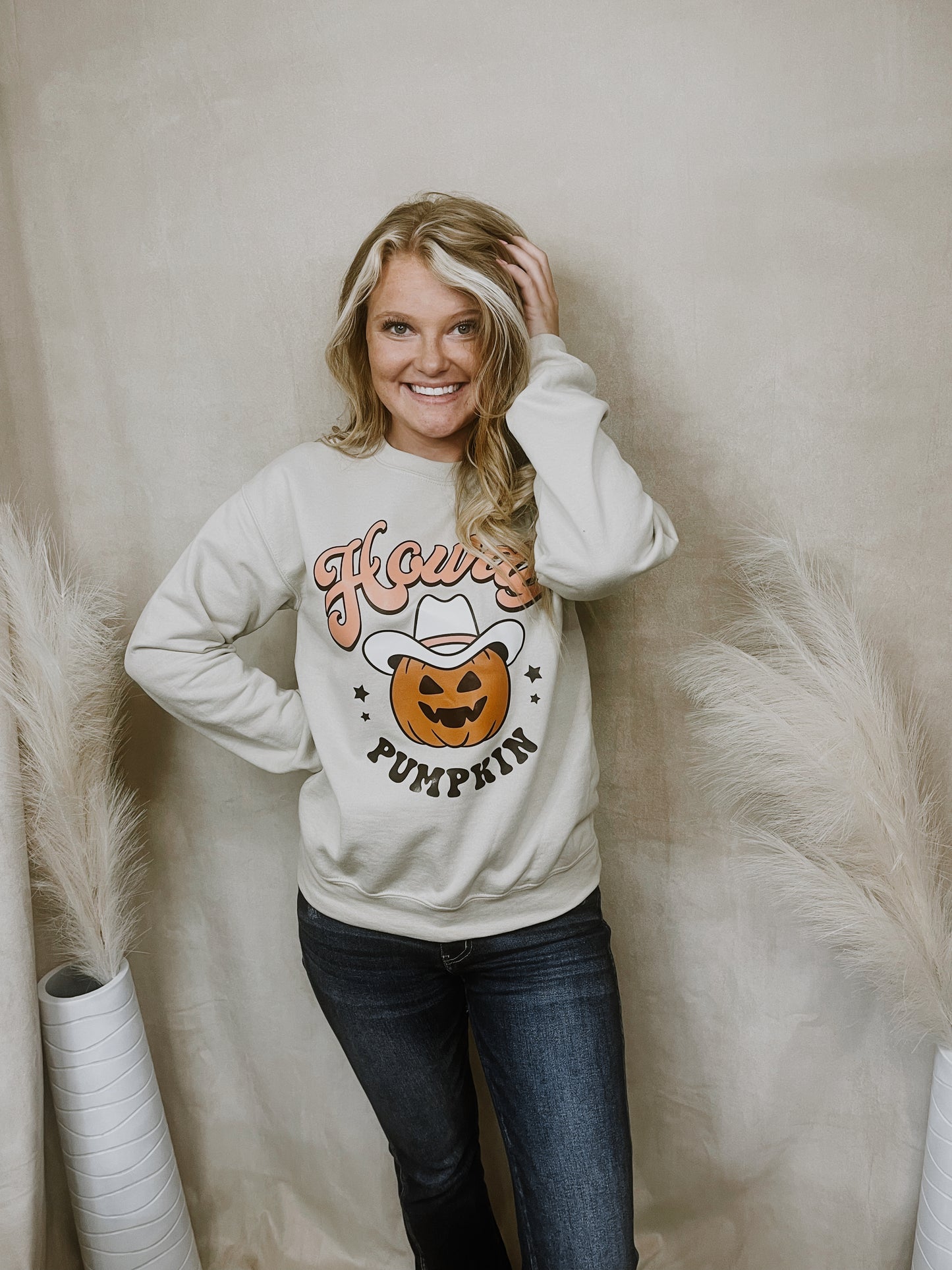 Howdy Pumpkin Crewneck