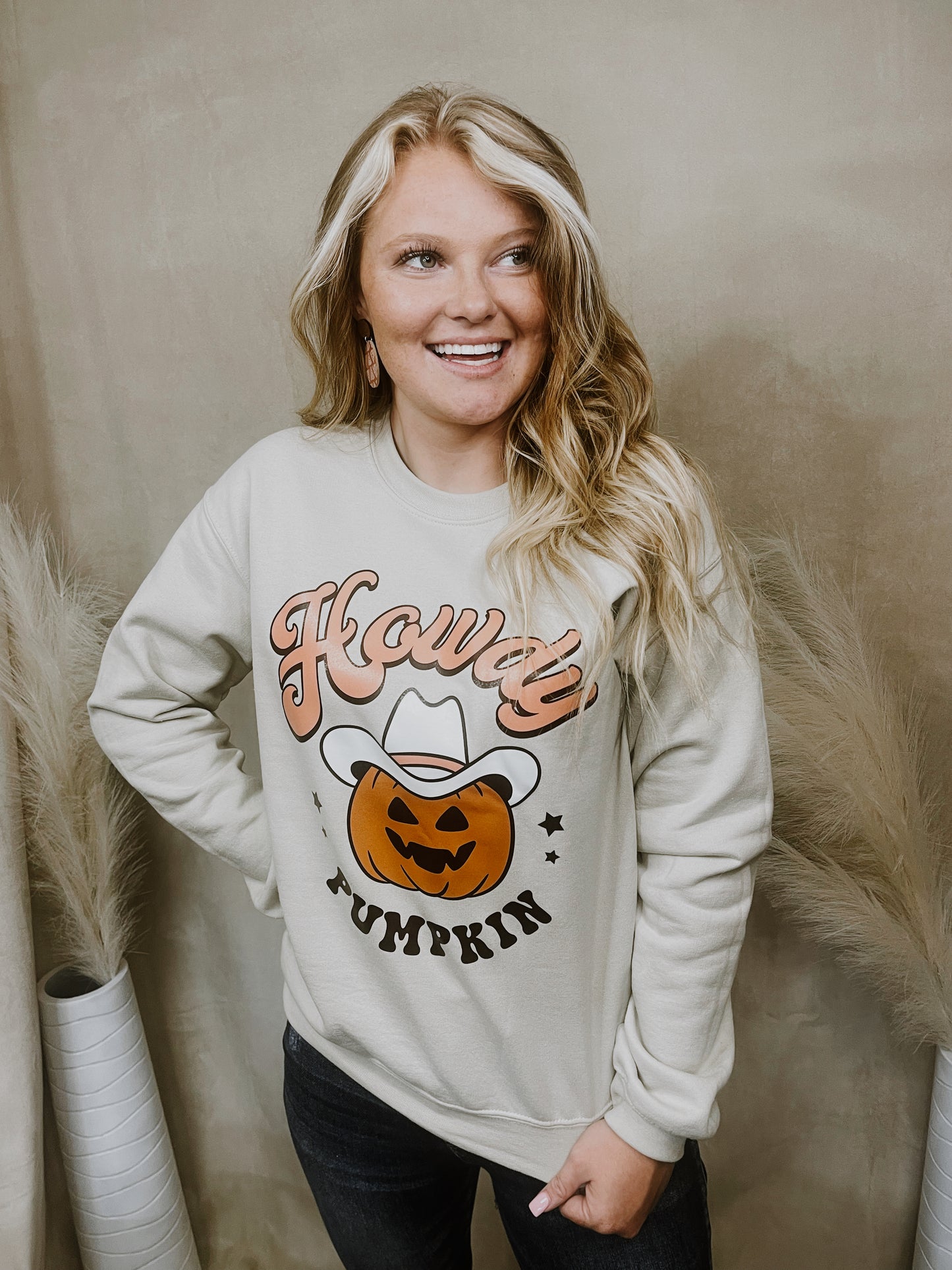 Howdy Pumpkin Crewneck