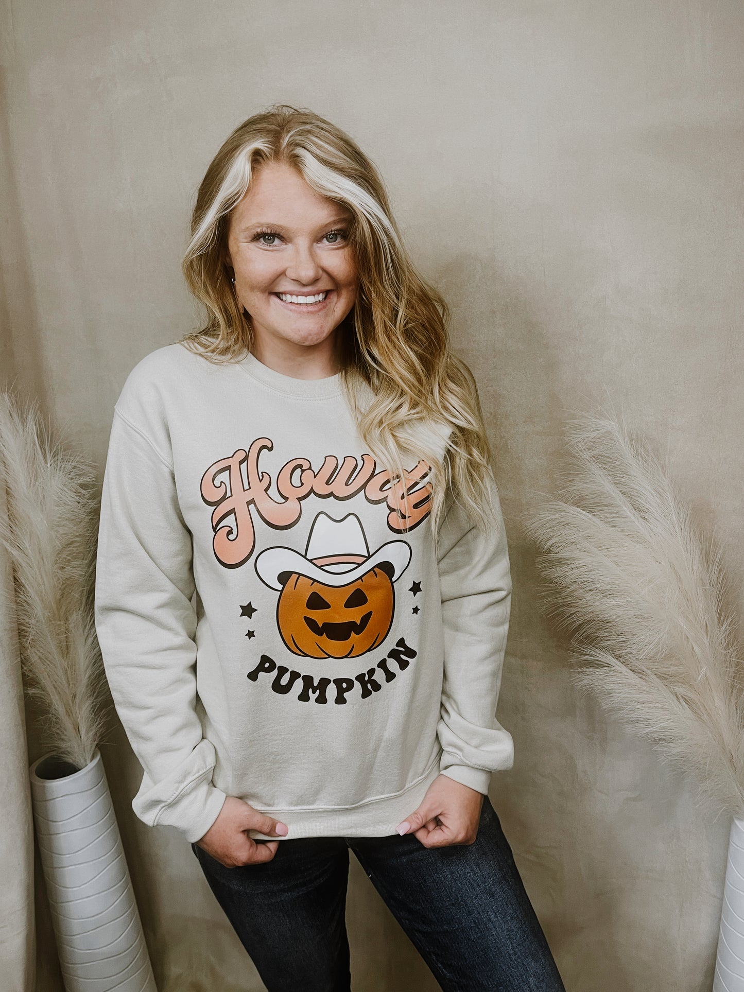 Howdy Pumpkin Crewneck