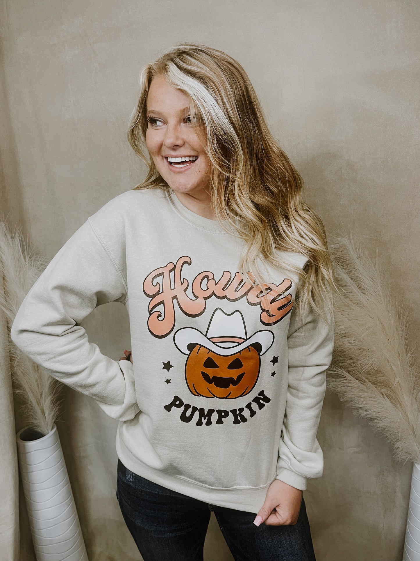 Howdy Pumpkin Crewneck