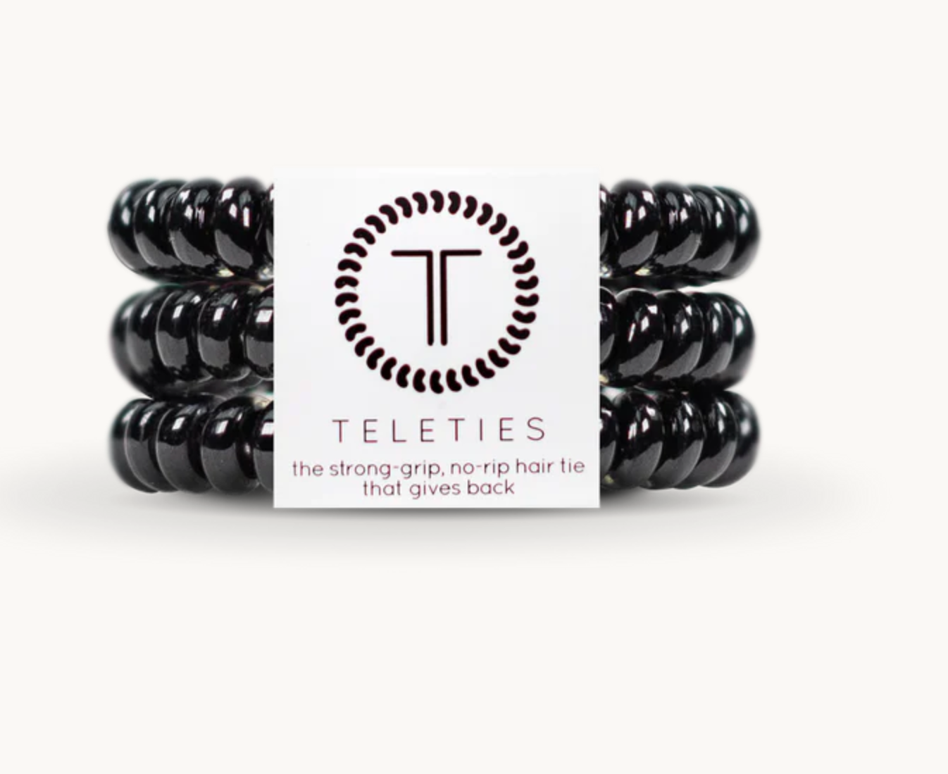 Teleties Jet Black - Small