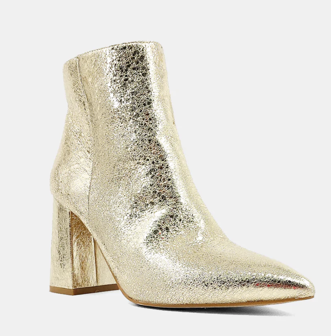 Veronica Heeeled Booties- Shu Shop
