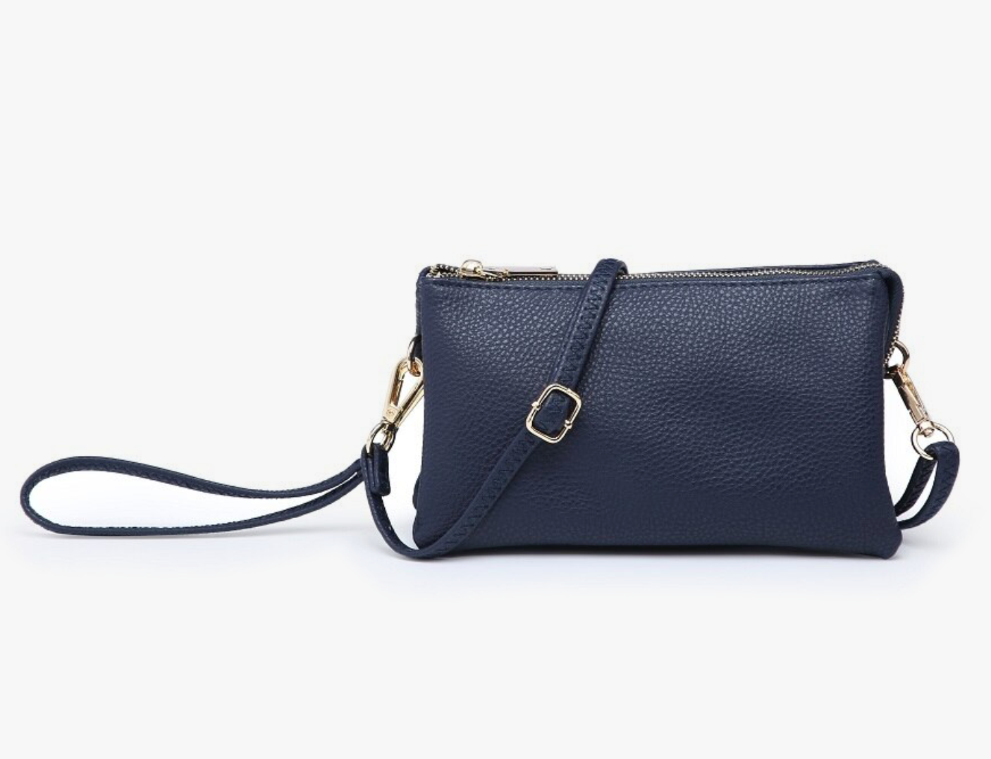 Riley Wristlet/Crossbody - Navy
