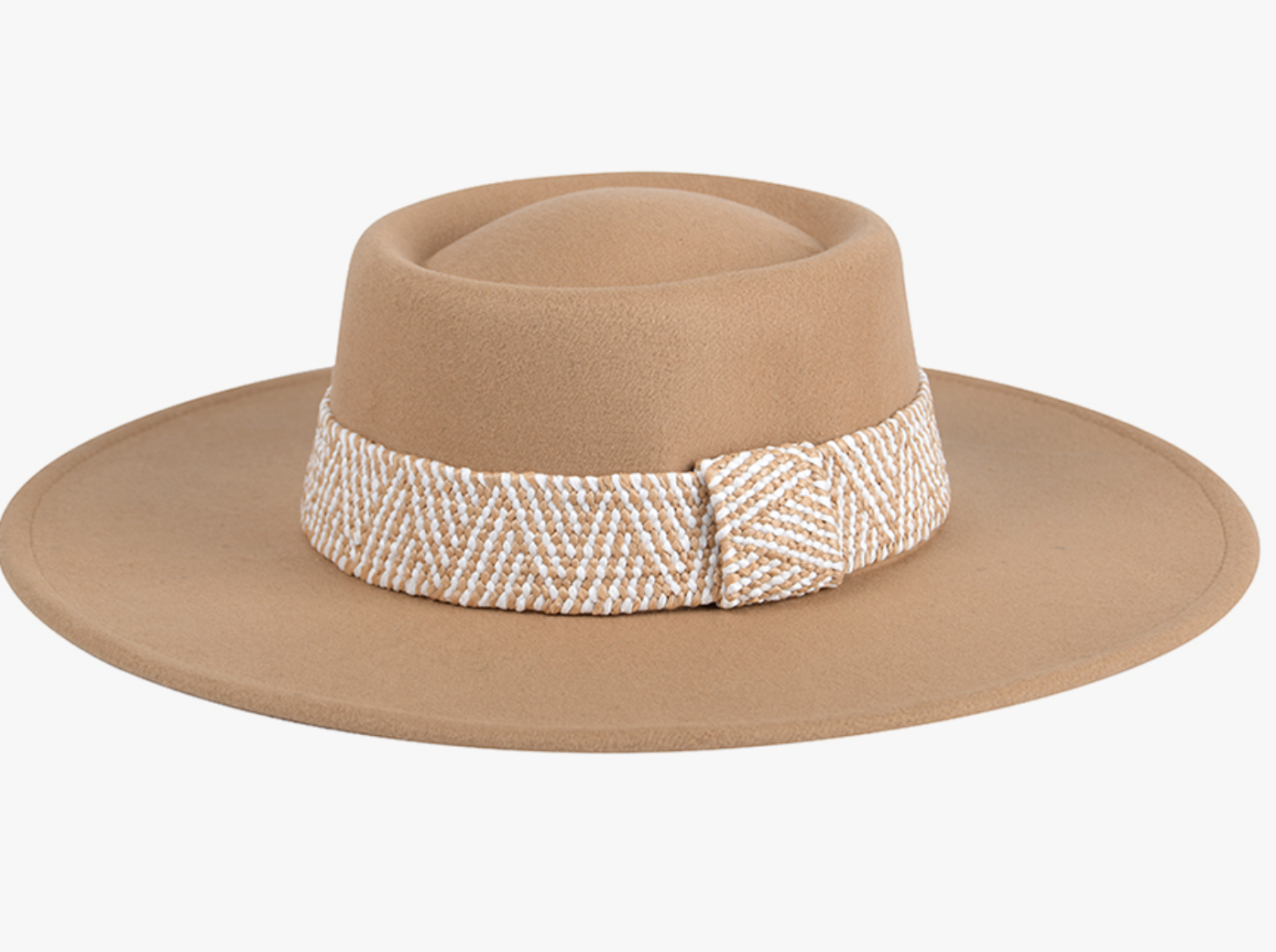 Rattan Brim Hat