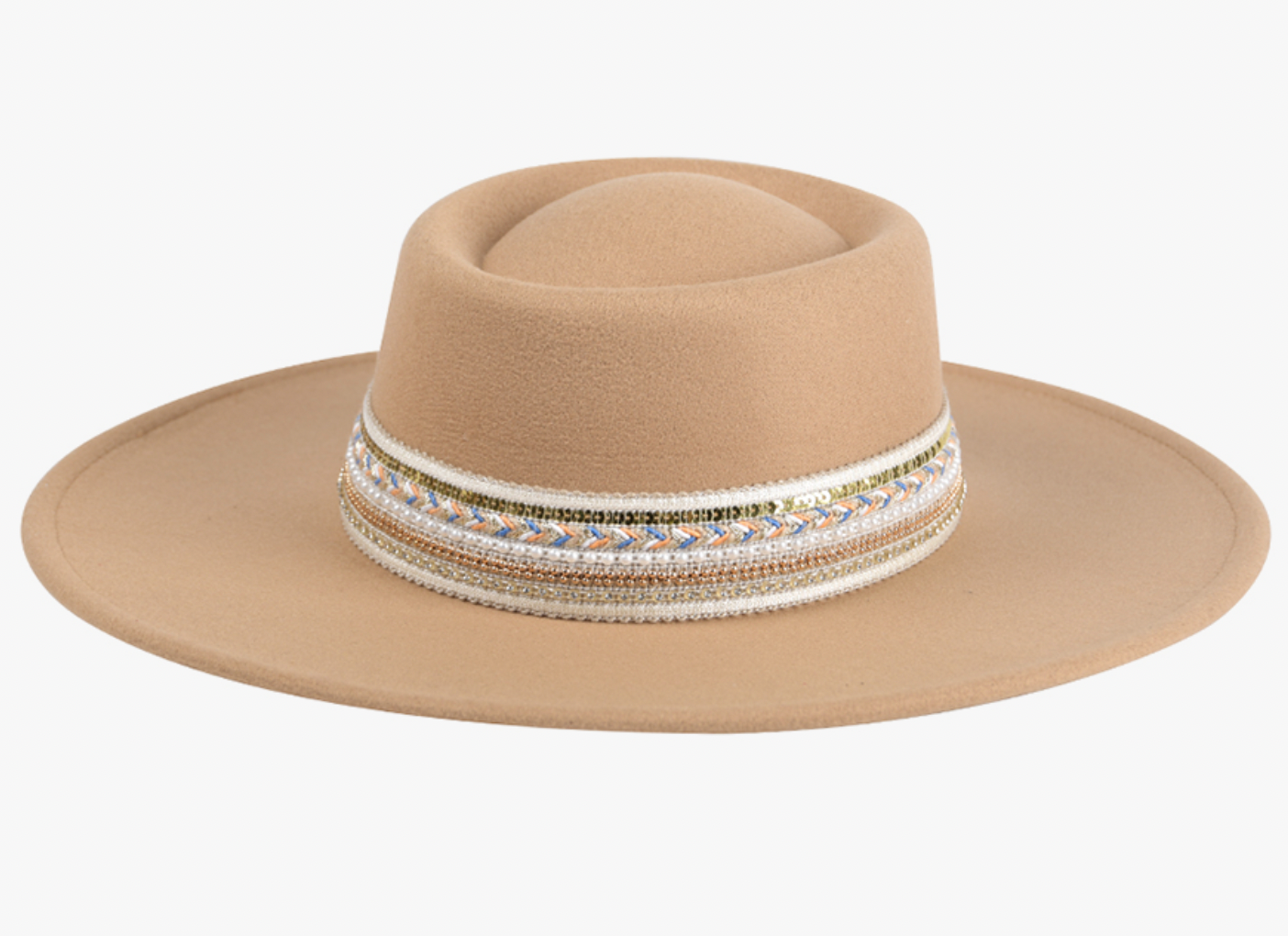 Meg Felt Hat - Tan