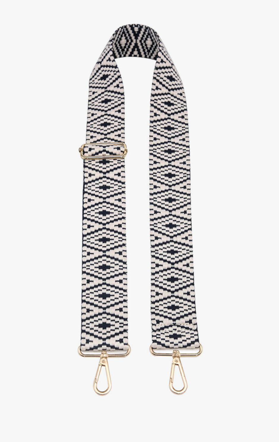 Boho Guitar Strap - Navy