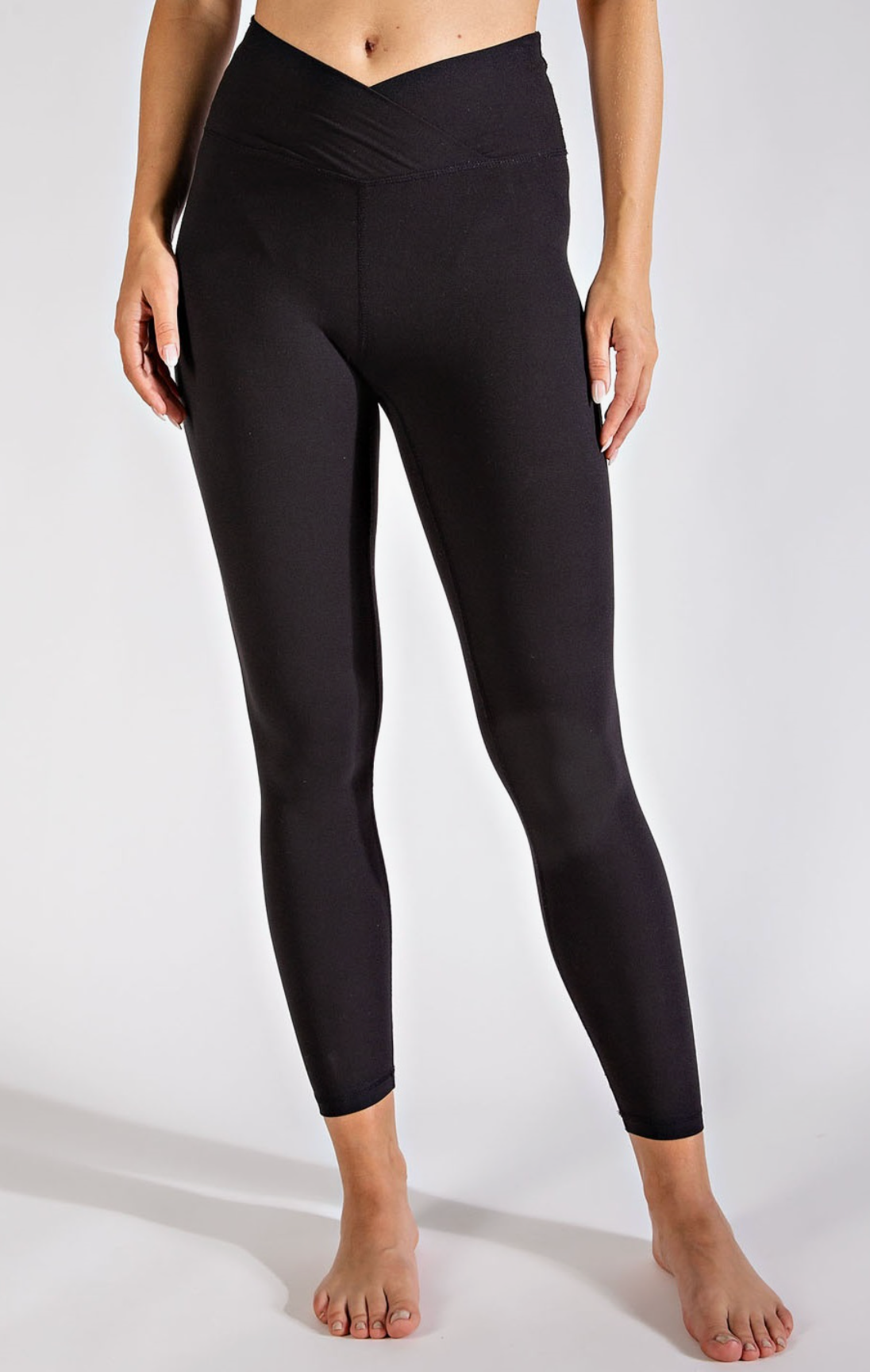 Black Crossover Leggings