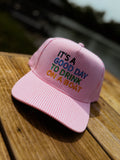 Good Day Boat Trucker Hat