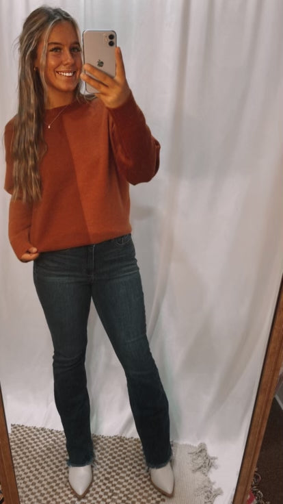 Sarah Muted Colorblock Sweater