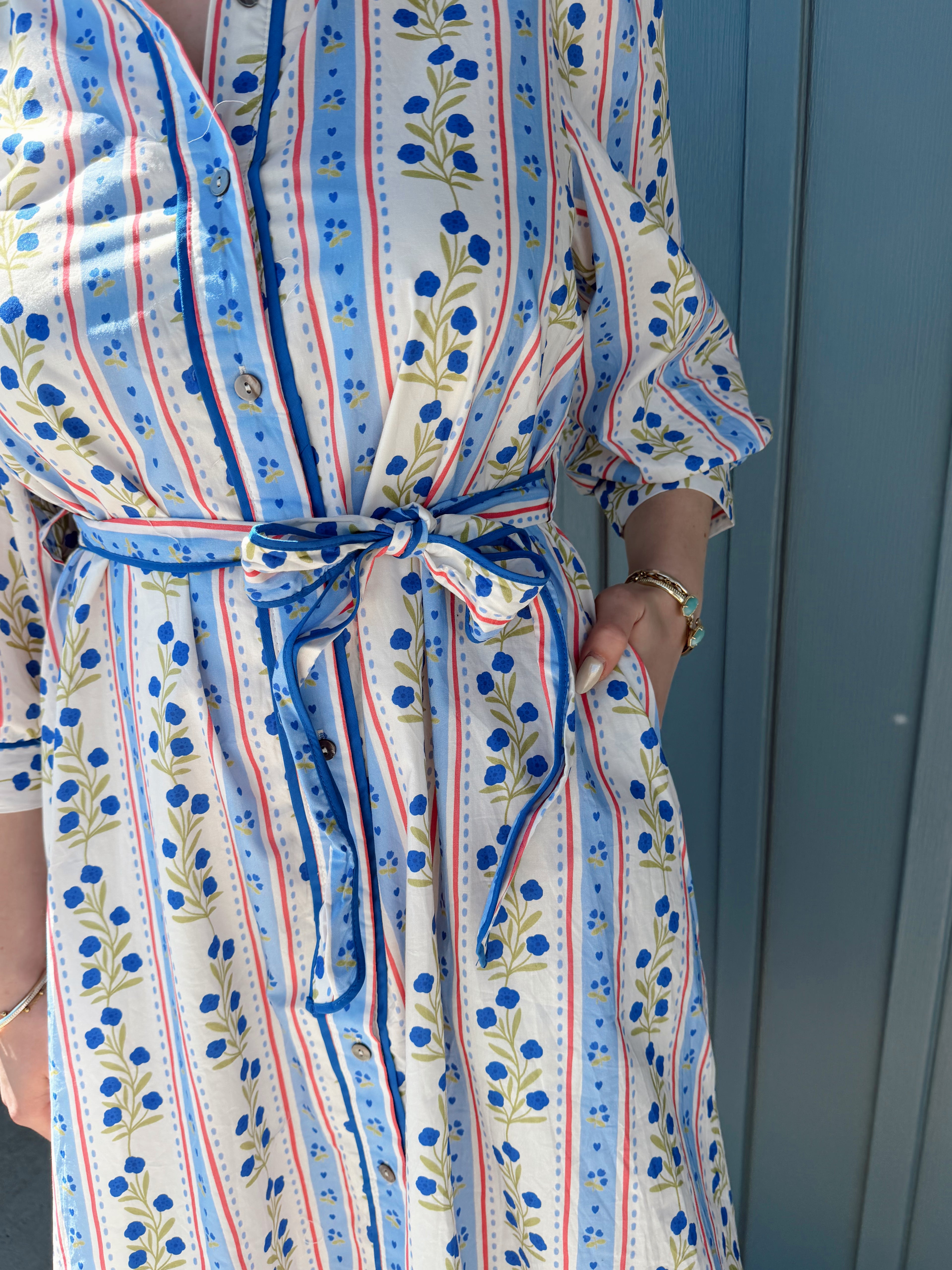 Rhett Tie Midi Dress