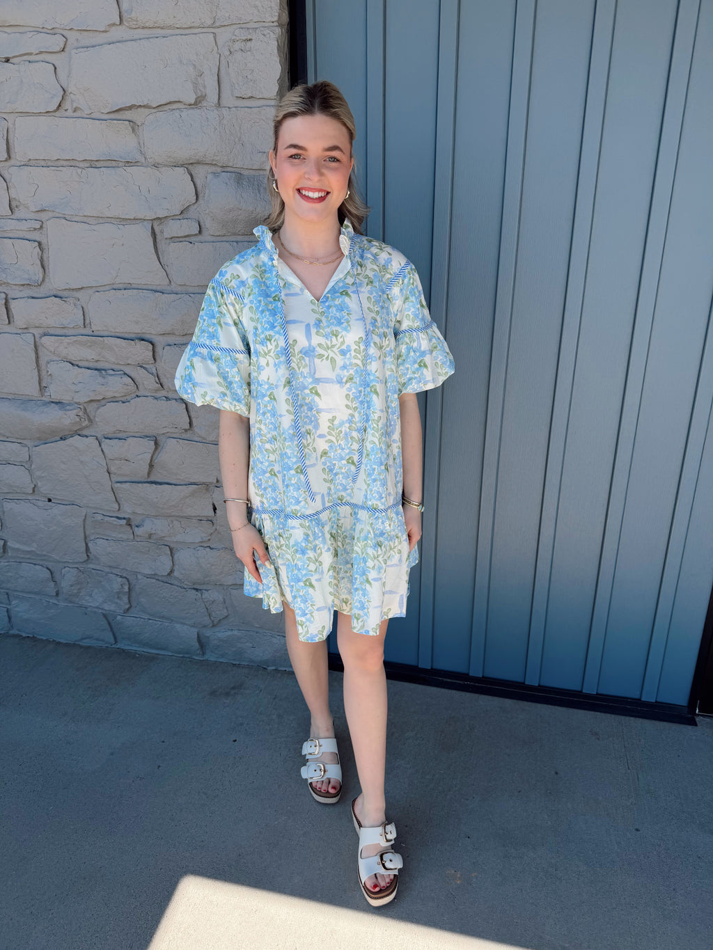 Quinn Floral Babydoll Dress