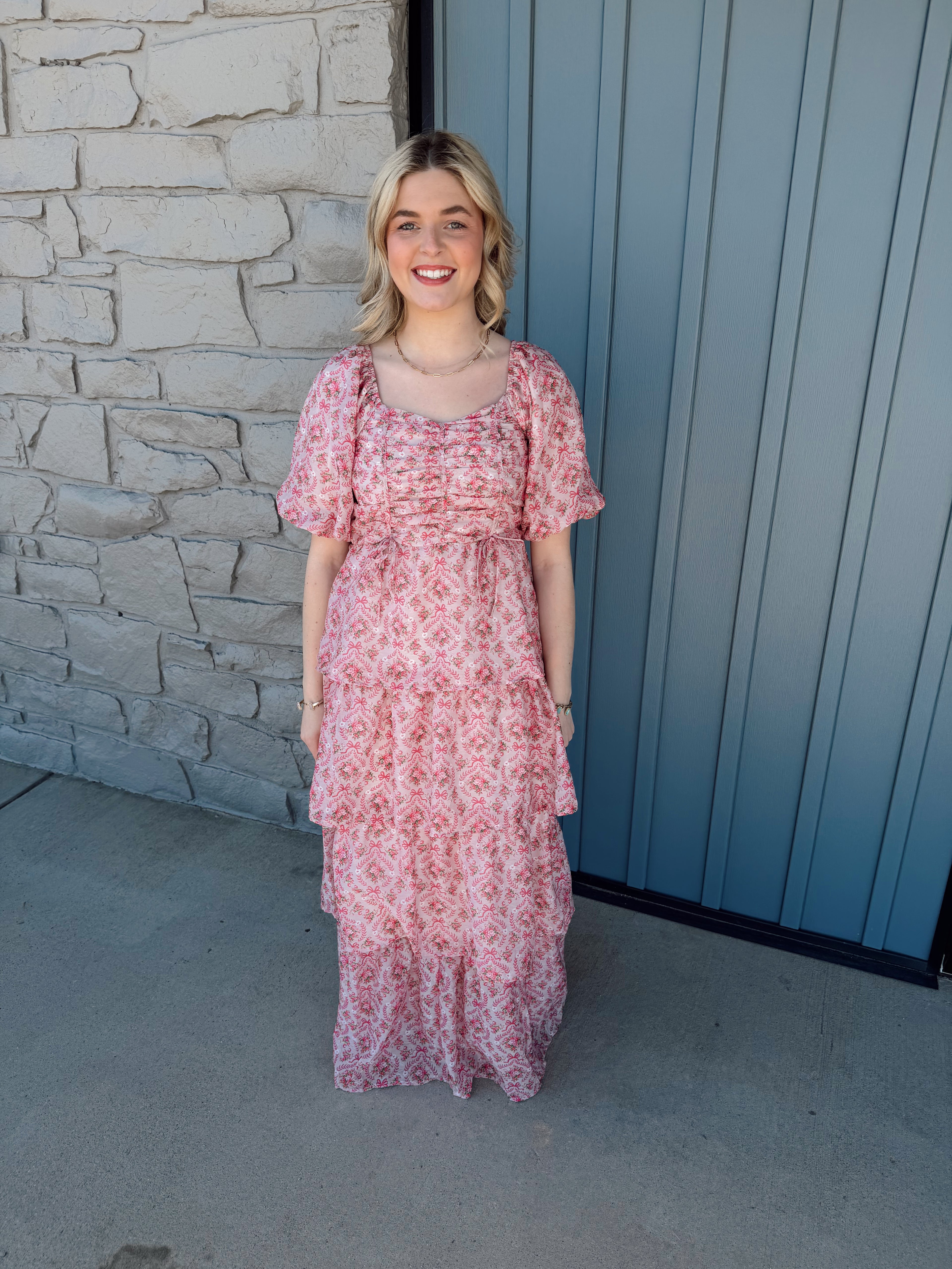 Remington Pink Maxi Dress