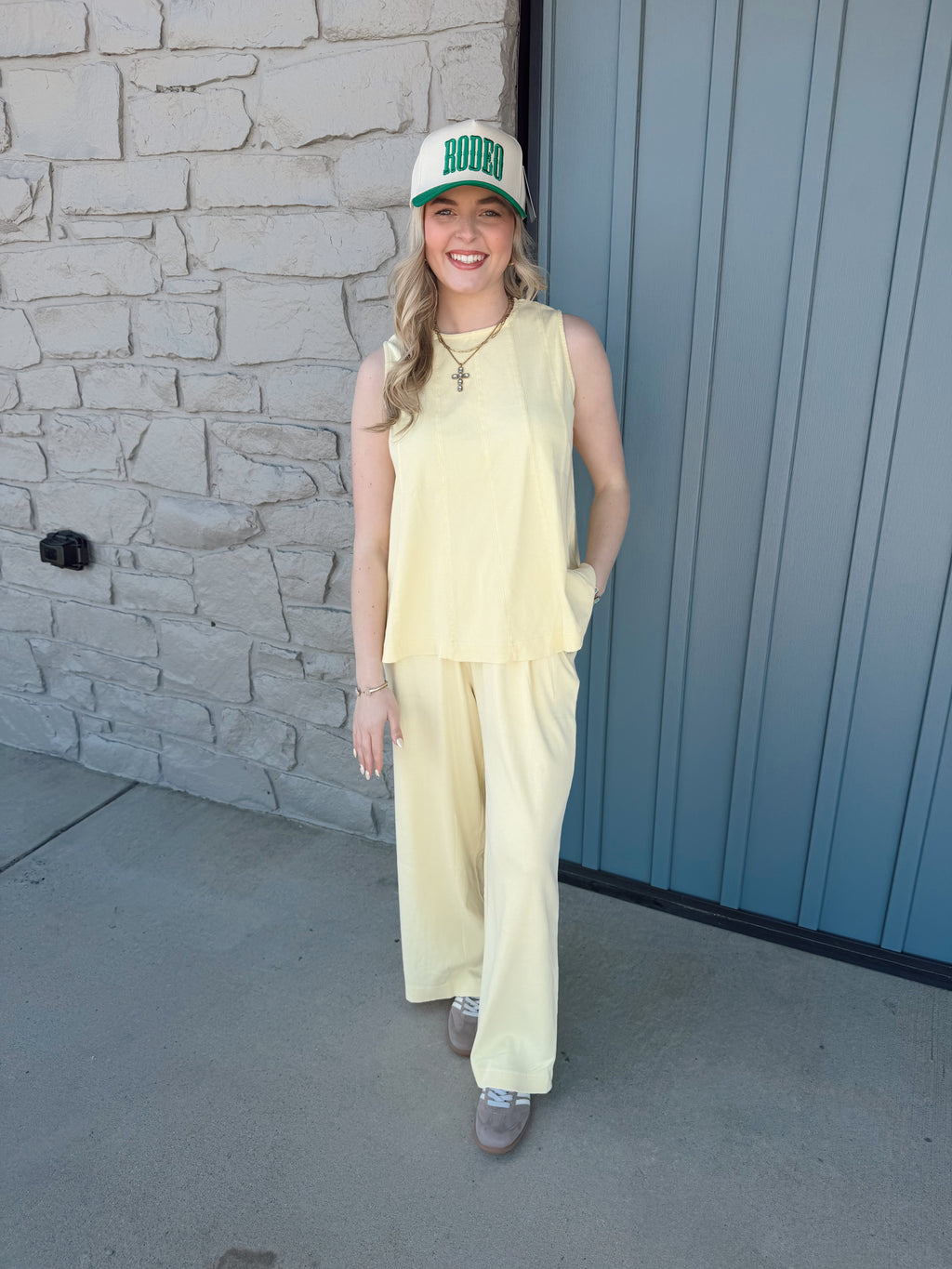 Coastline Cotton Set - BUTTERYELLOW