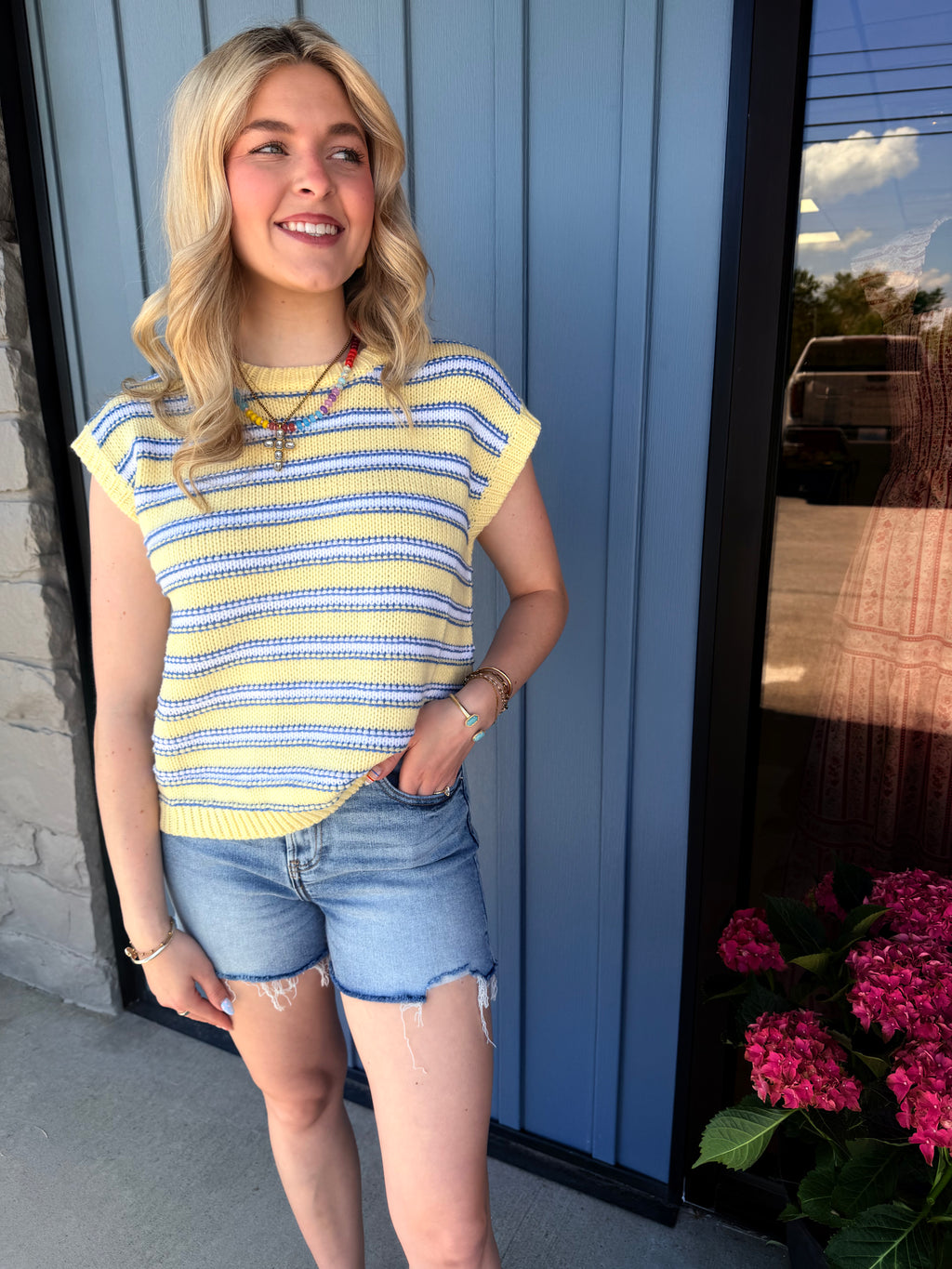 Hadley Striped Sweater Top