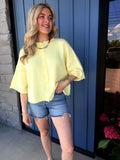Sammie Butter Yellow Cardi