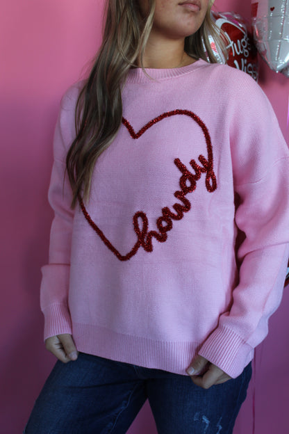 Mallory Howdy Heart Sweater