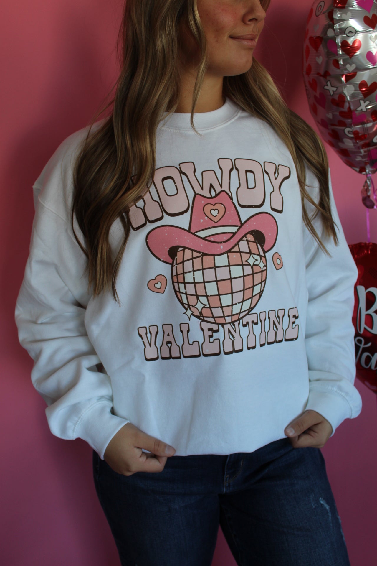 Howdy Valentines Sweatshirt