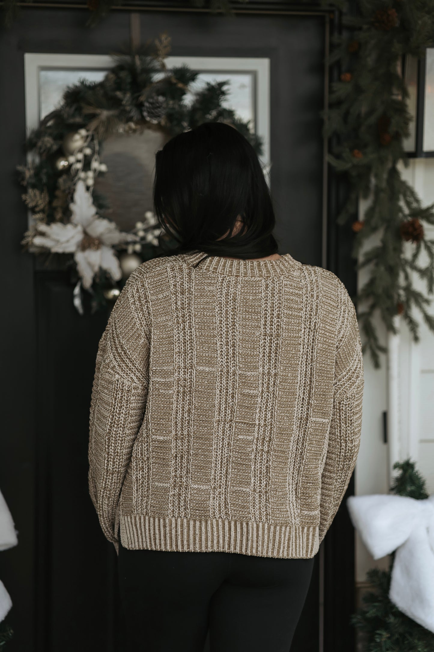 Belle Cozy Sweater - Olive