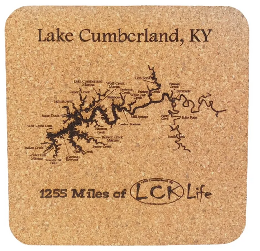 LCK Cork Coasters