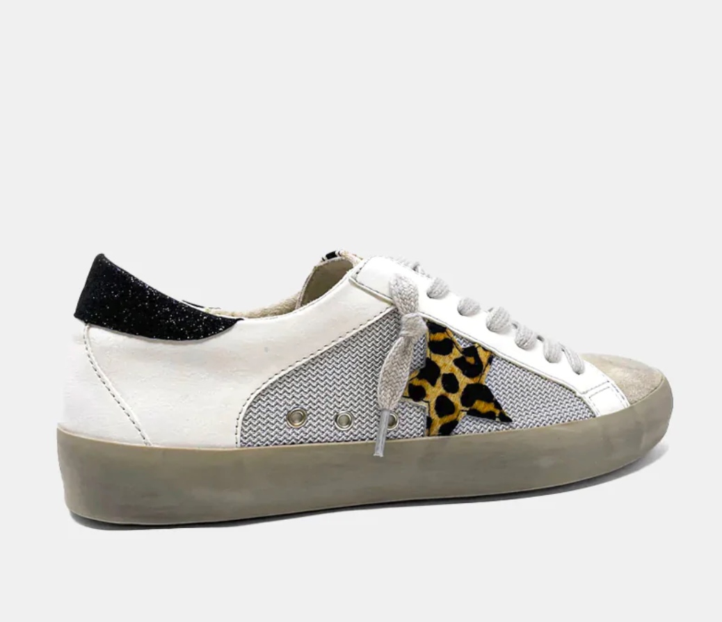 Promise Leopard Print Sneakers- Shu Shop