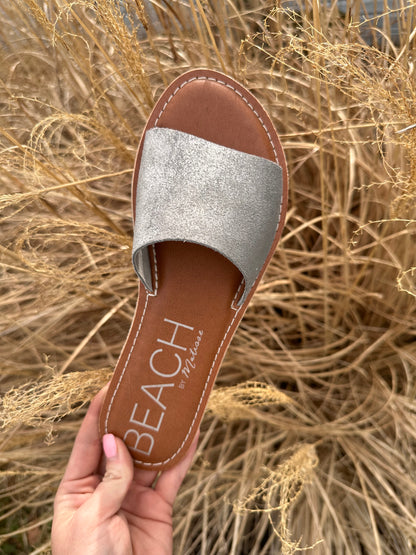 Cabana Pewter Frost Suede