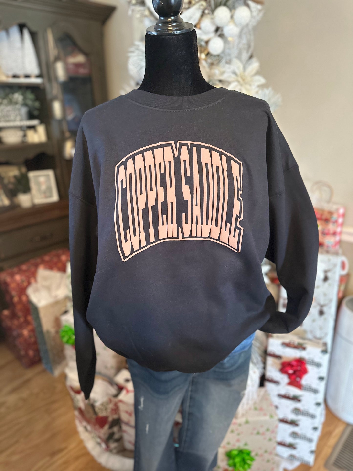 Black Copper Saddle Merch Sweatshirt