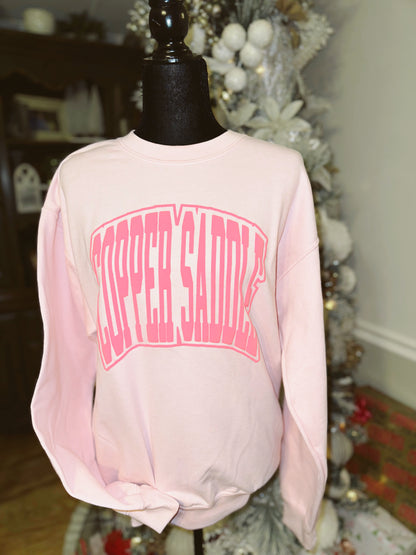 Pink Copper Saddle Merch Sweatshirt