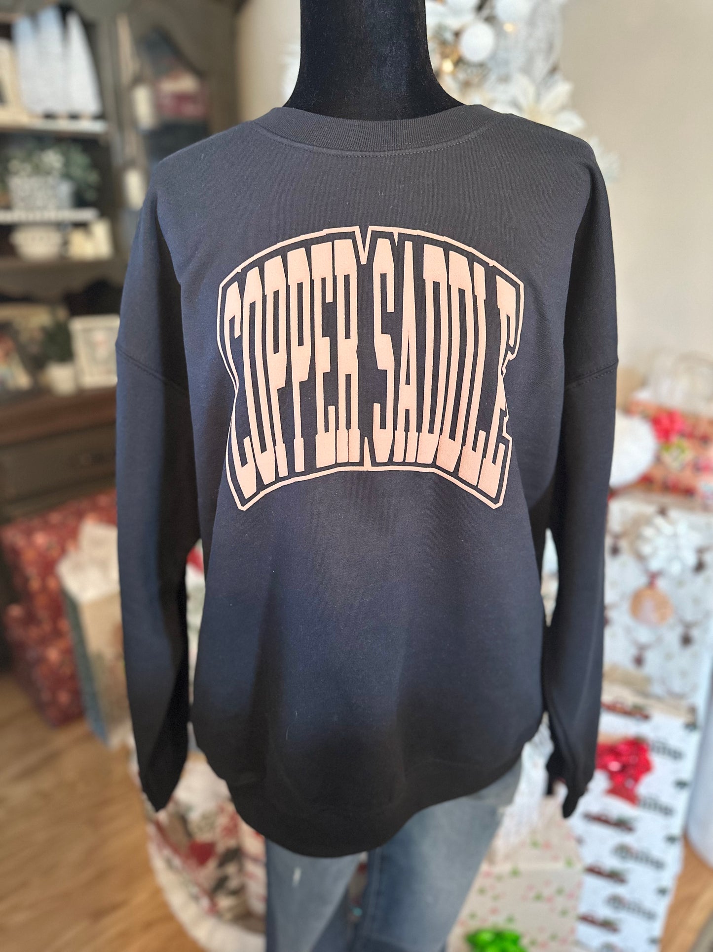 Black Copper Saddle Merch Sweatshirt