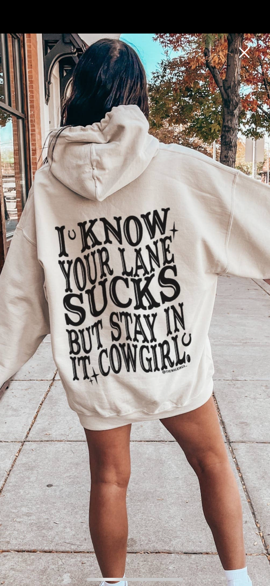 Stay In It Cowgirl Hoodie